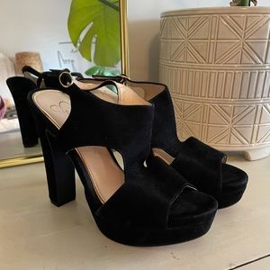 Jessica Simpson Suede Platforms